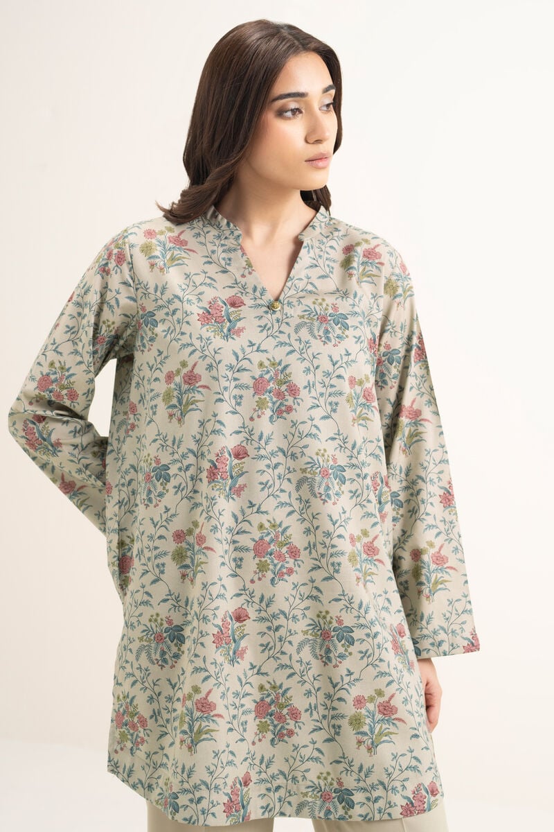 Printed Cotton Viscose Shirt