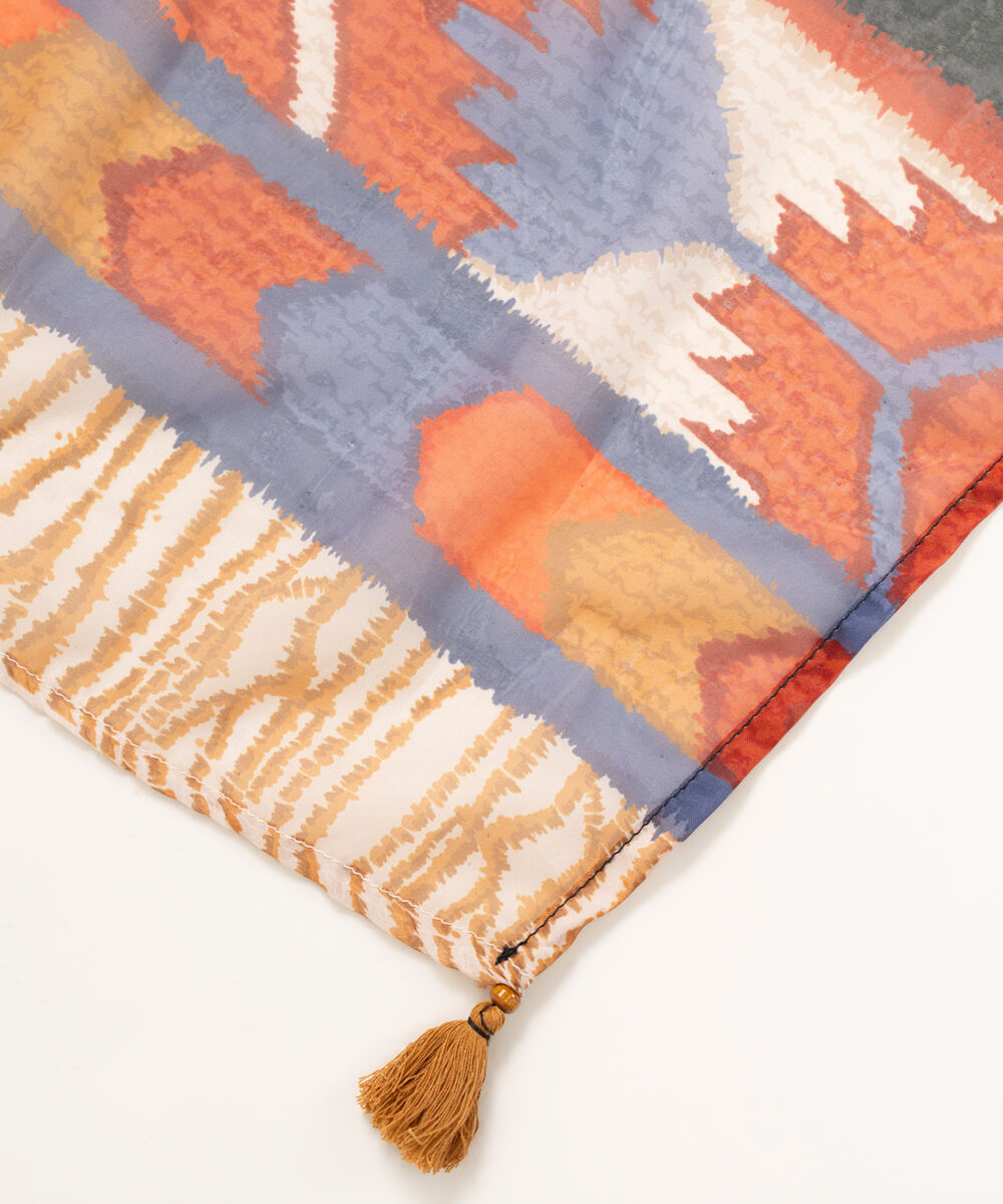 Blended Tissue Printed Multi Dupatta