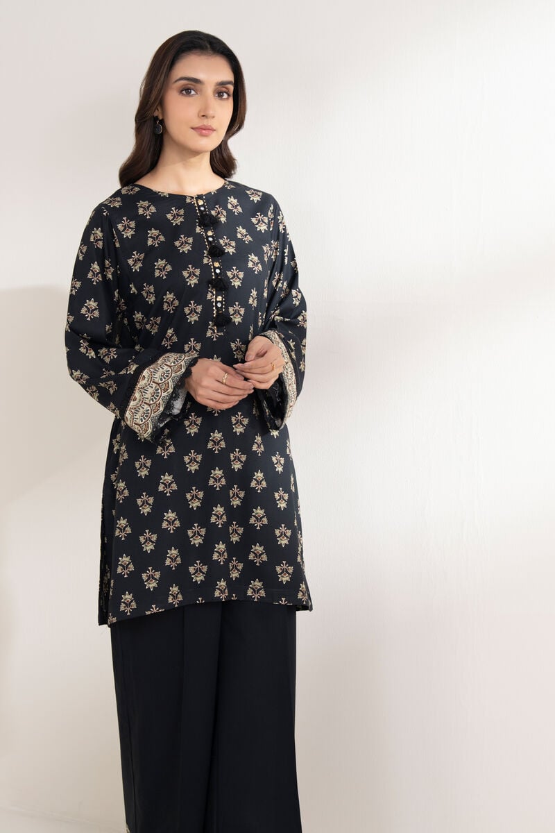 Printed Viscose Linen Shirt