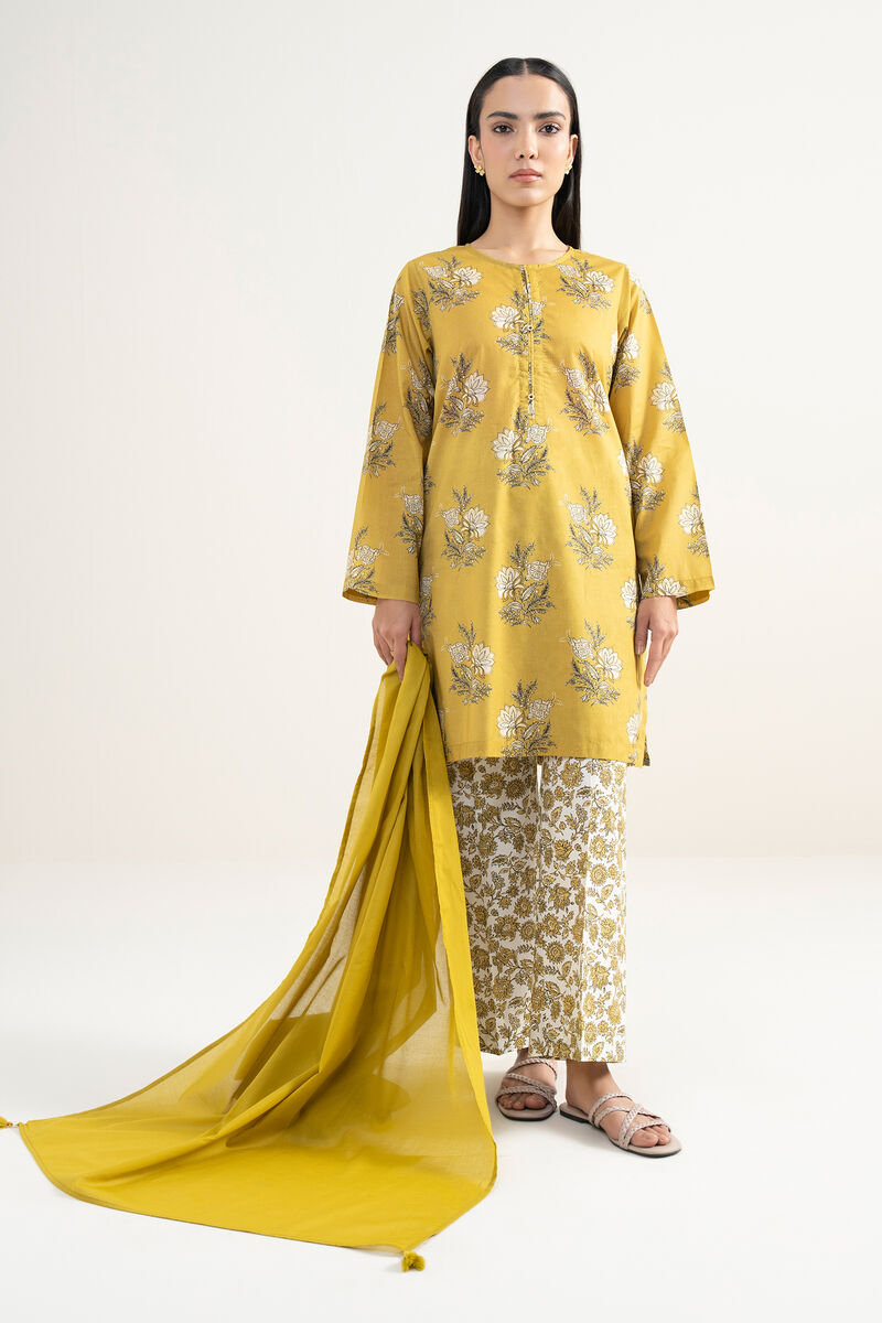 Solid Lawn Dupatta
