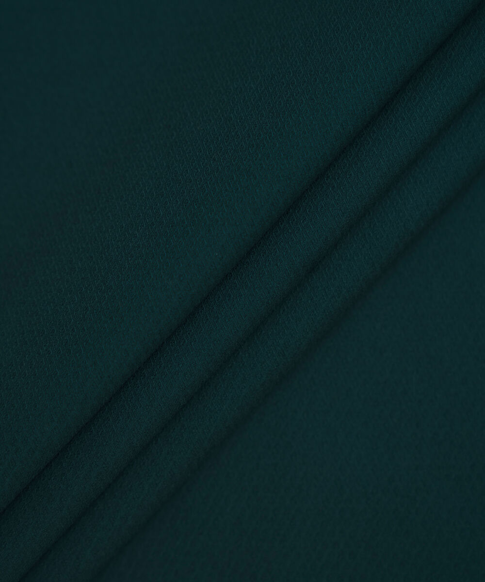 Men Unstitched Cotton Blue Full Suit Fabric