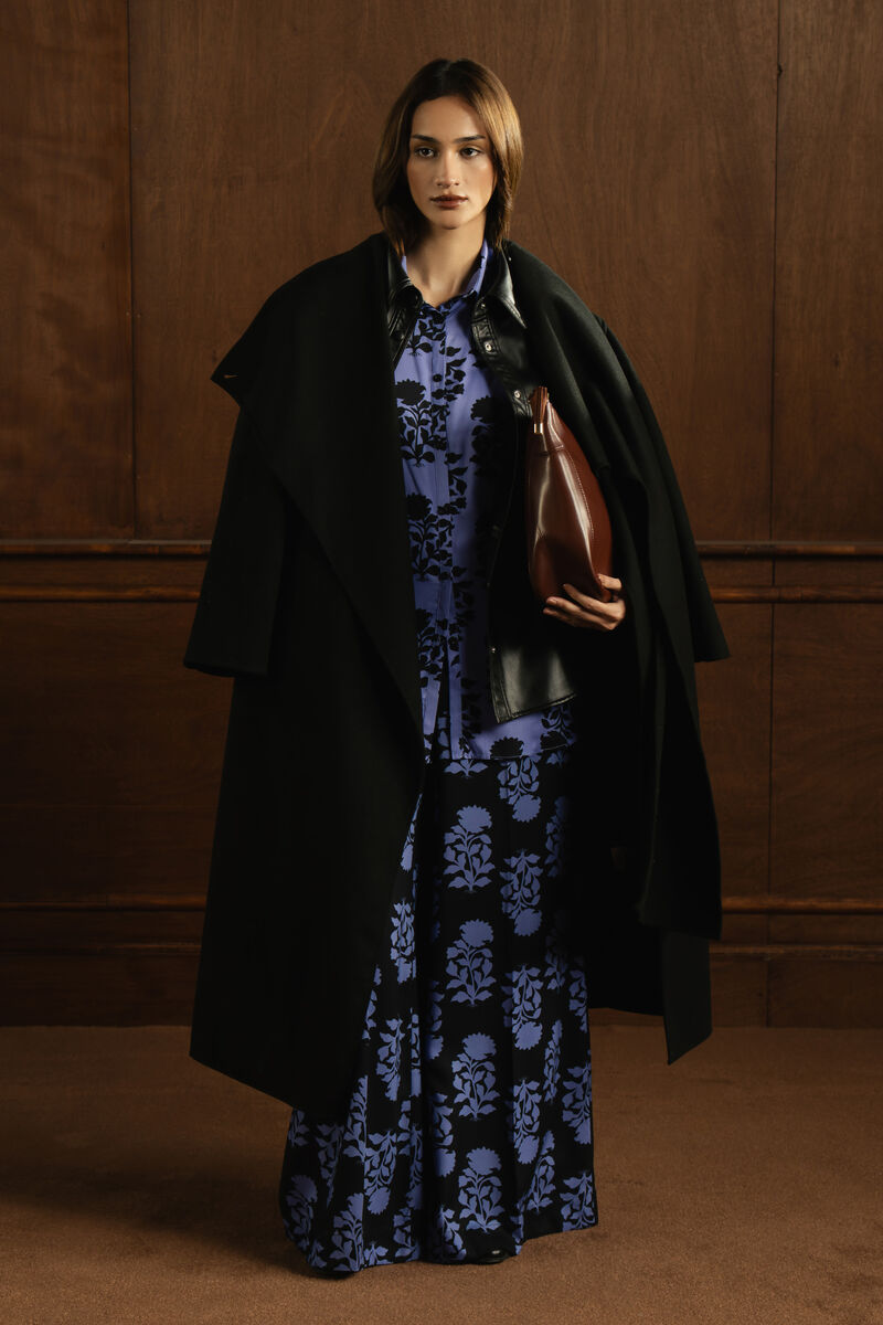 Printed Viscose Linen Shirt