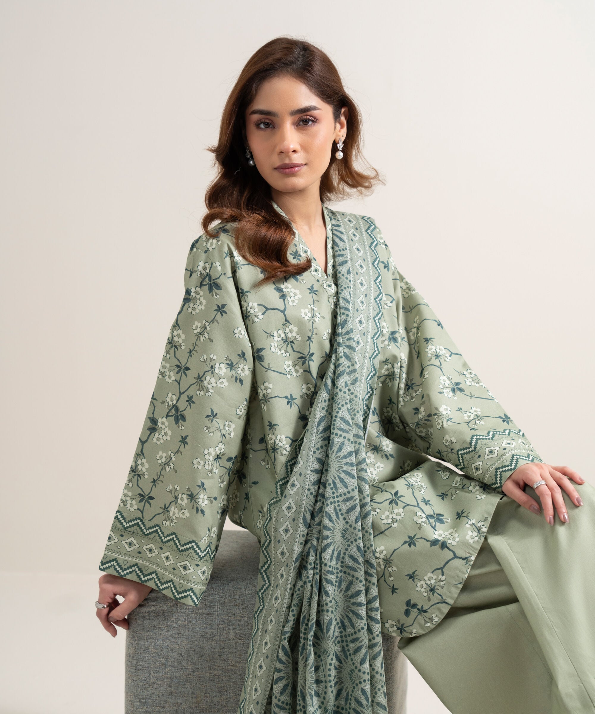 Unstitched 3 PC U3PDDS26V564