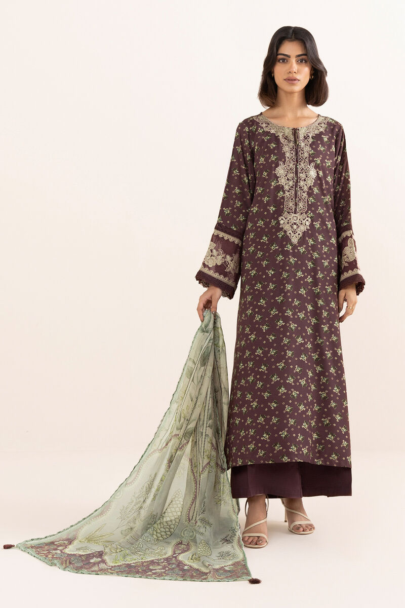 Printed Organza Dupatta