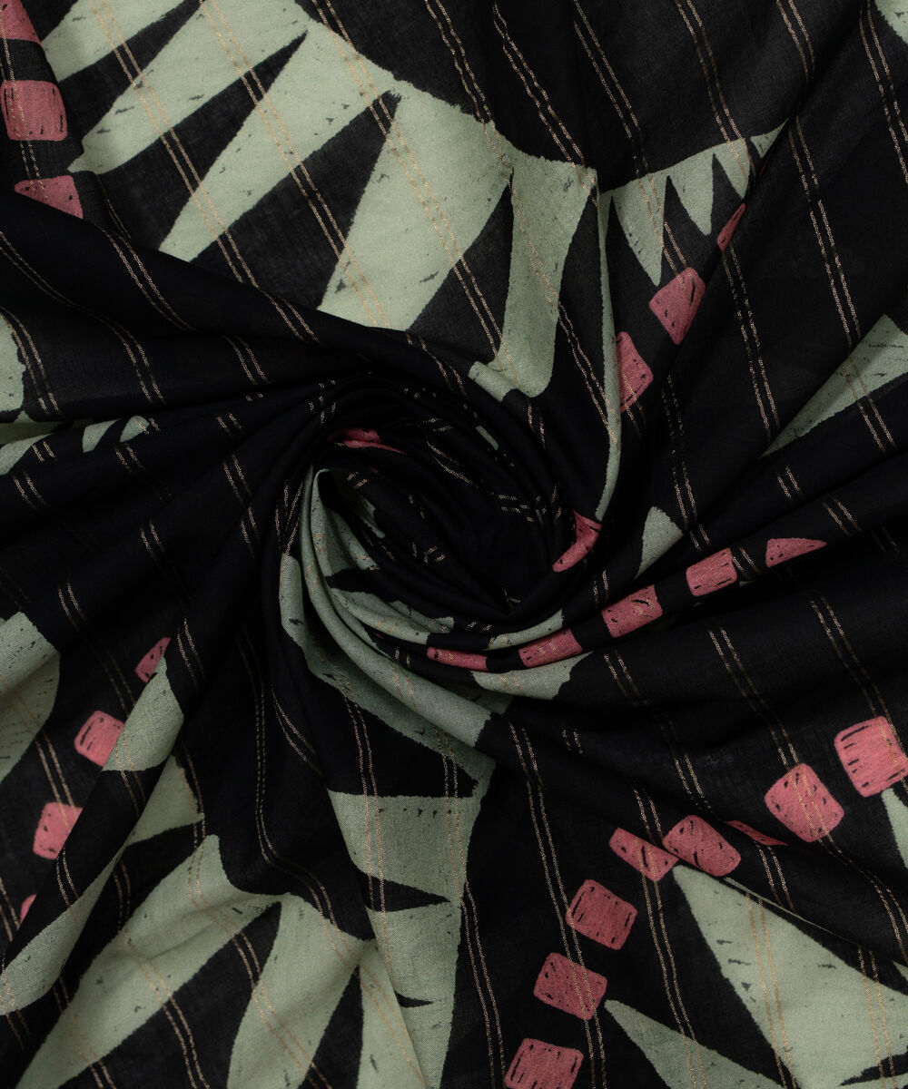 Cotton Zari Printed Multi Dupatta