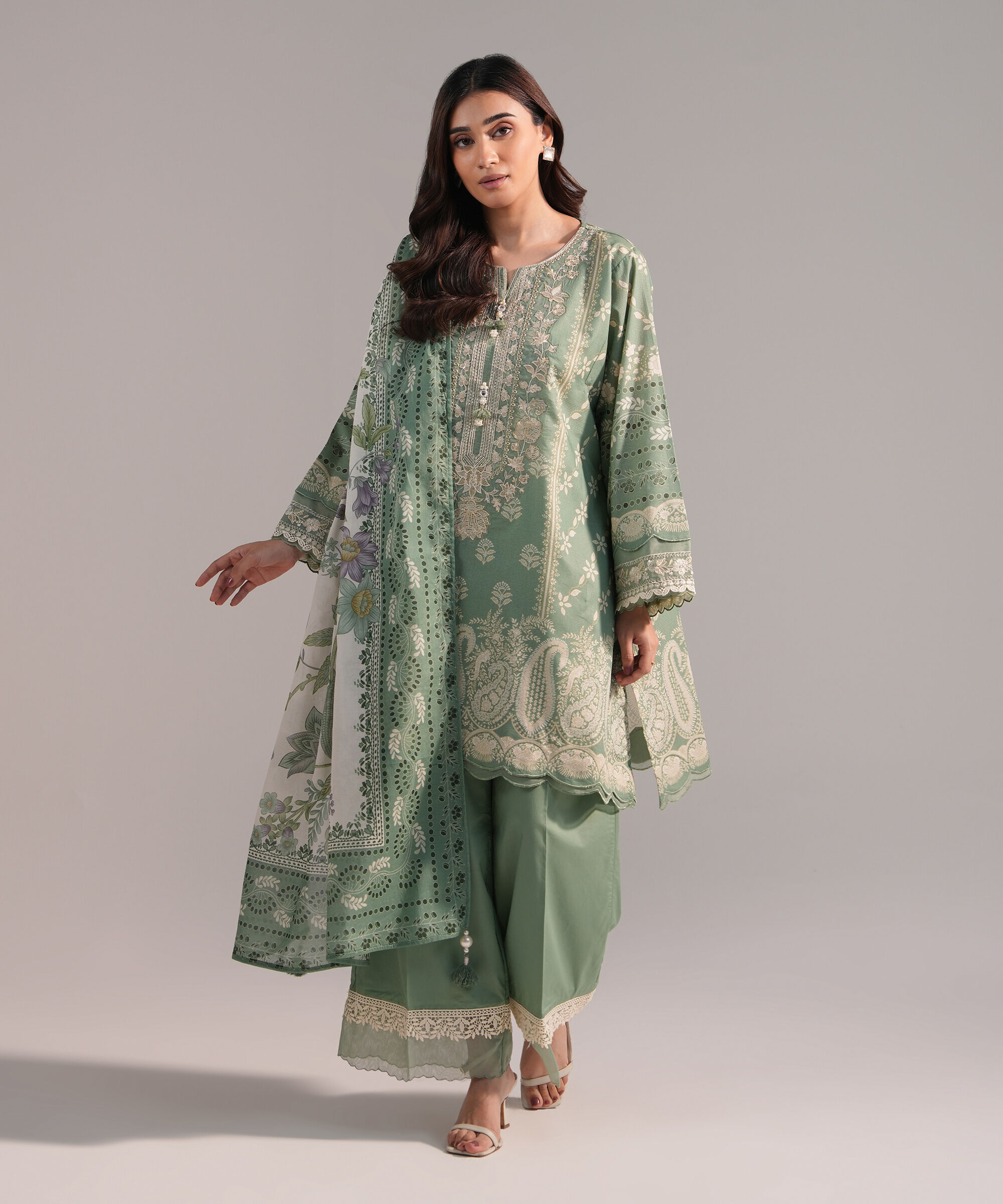 Printed Dupatta P26SCHMV741D