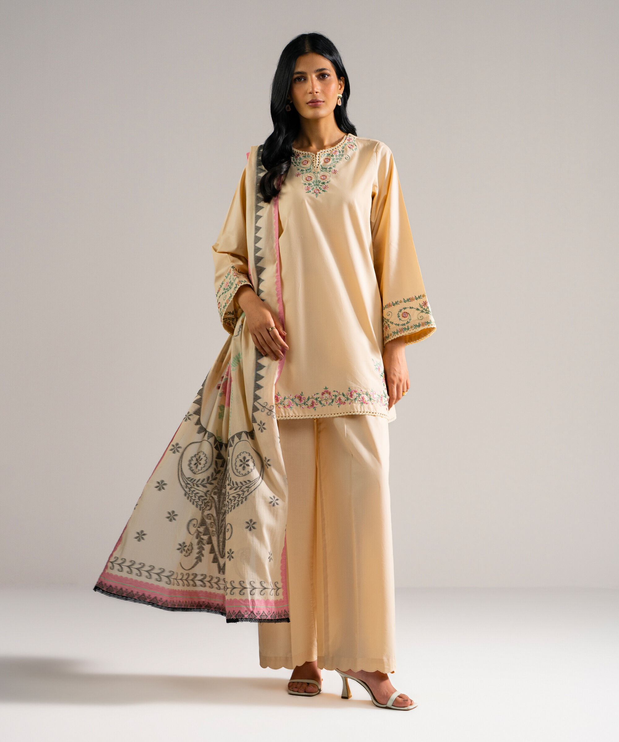 Printed Dupatta PEW26CAV811D