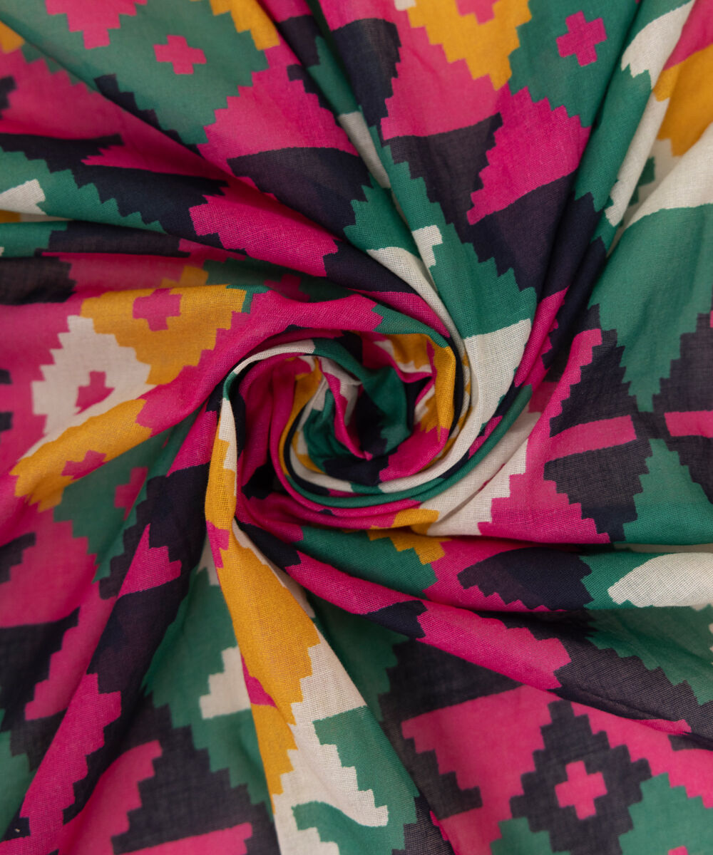 Fine Voile Multi Printed Dupatta