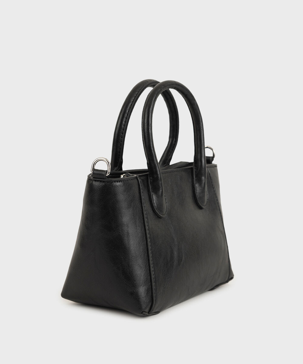 Women's Black Cross Body Bag