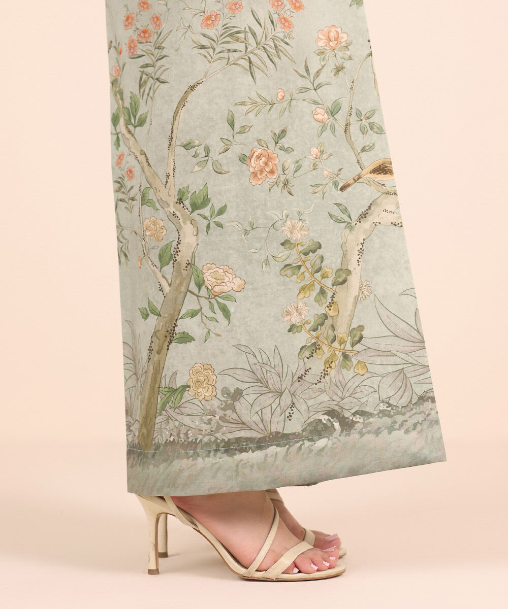 Women's RTW Cambric Multi Printed Sharara