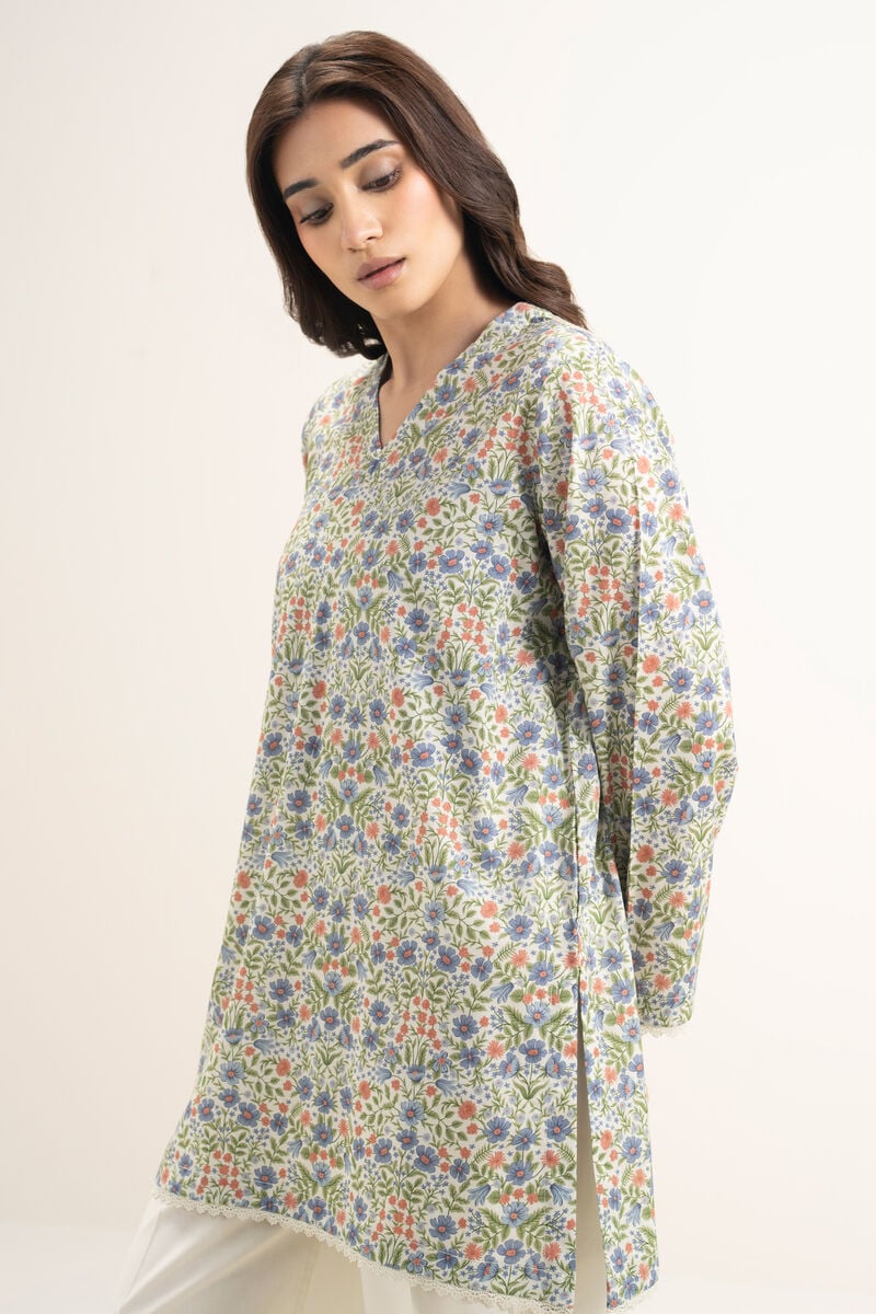 Printed Cotton Viscose Shirt
