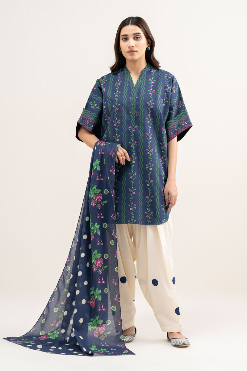 2 Piece - Printed Lawn Suit