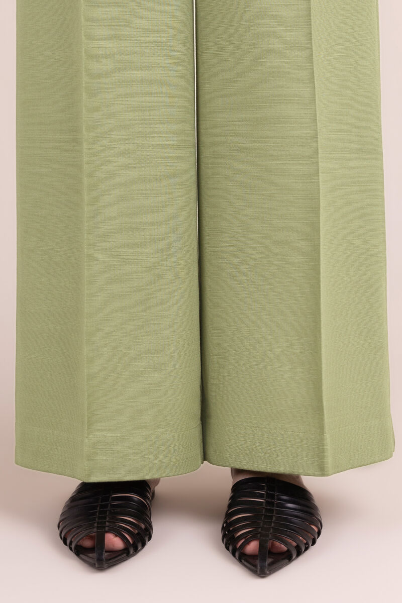 Solid Khaddar Straight Pants