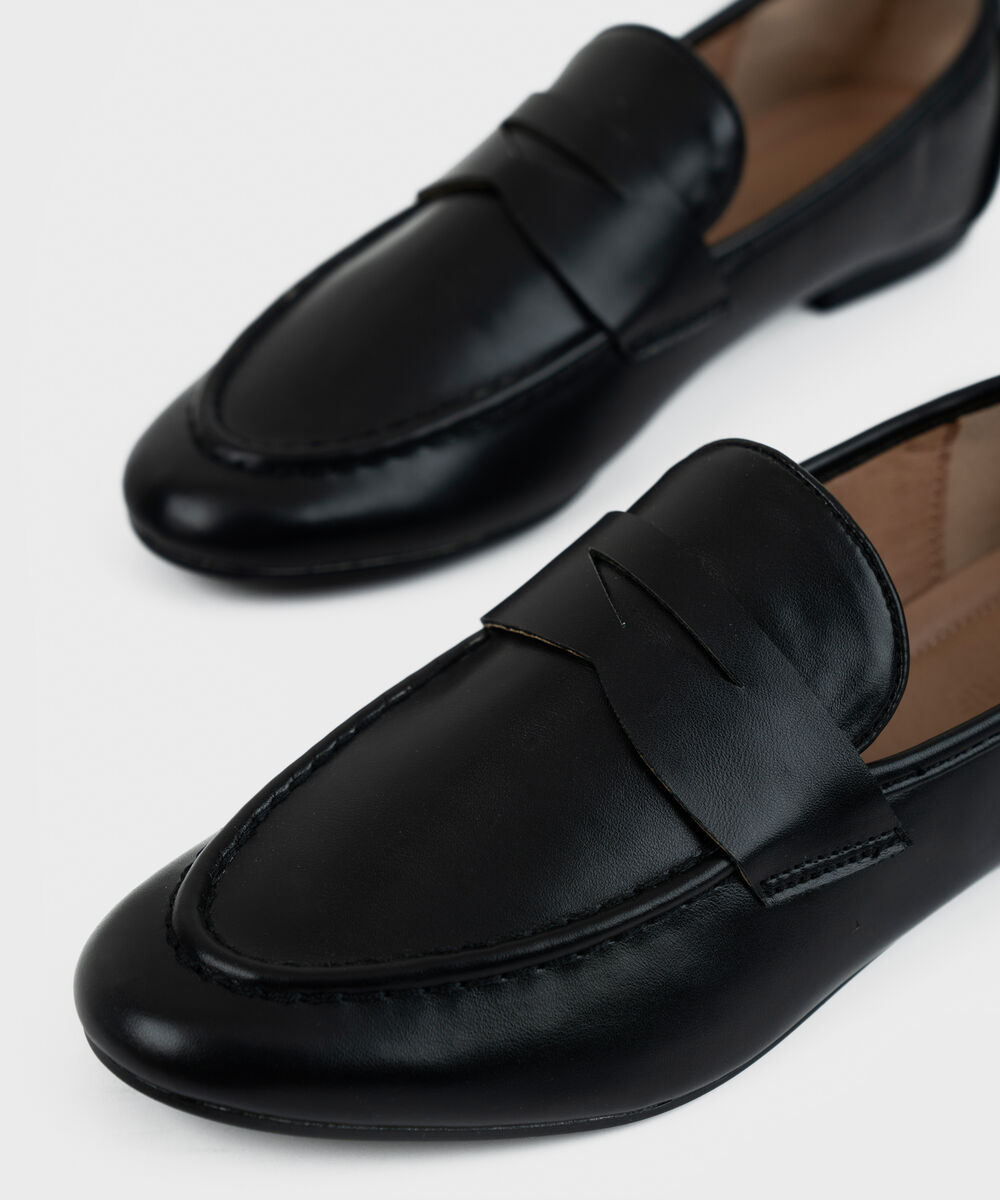 Women's Black Loafers