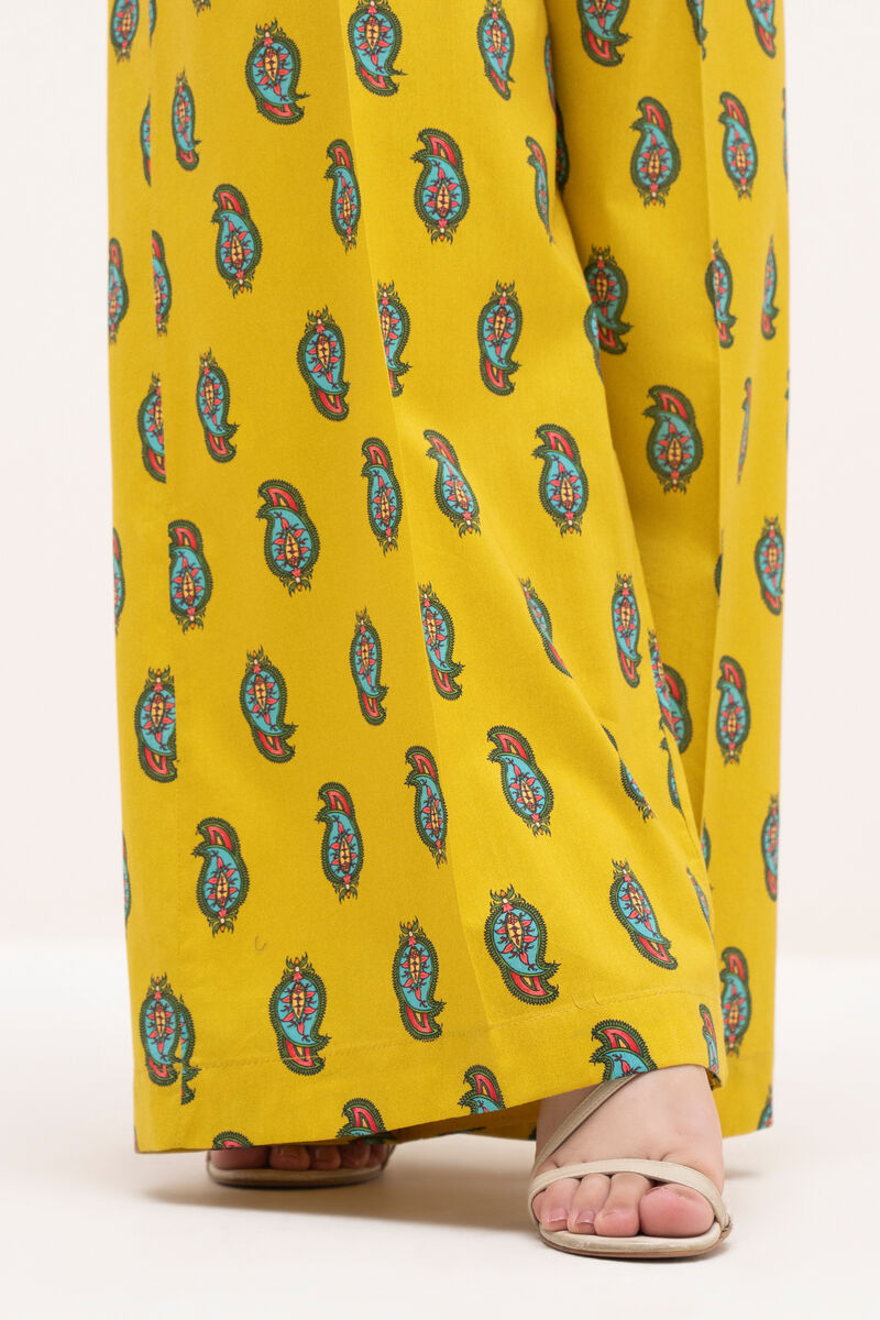 Cotton Viscose Flared Pants