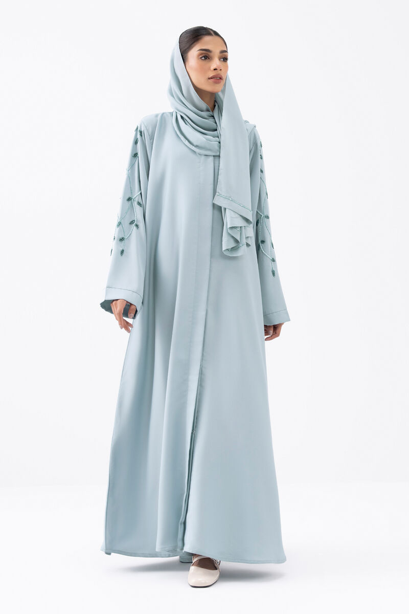 Hand Embellished Abaya Set