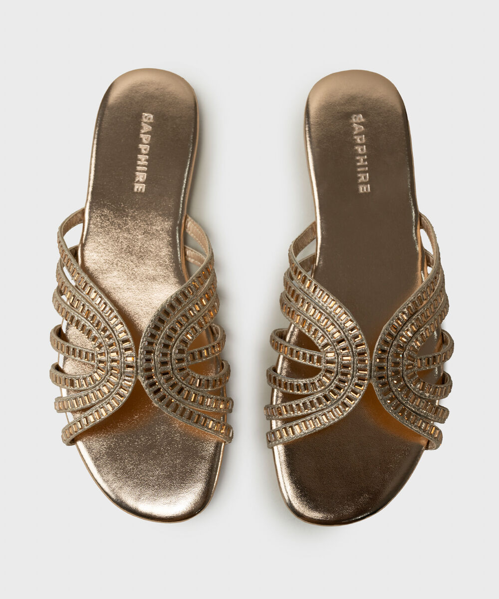 Women's Rose Gold Flats