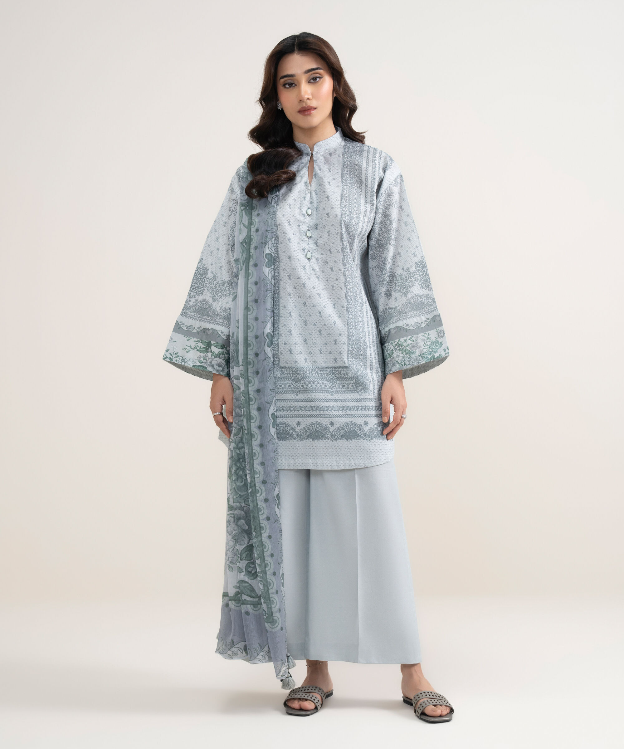 Unstitched 3 PC U3PDYS26V431