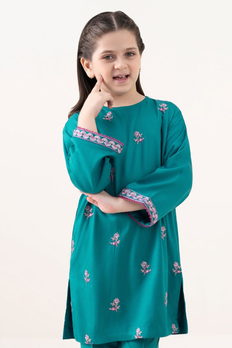 Embroidered Viscose Marina Suit