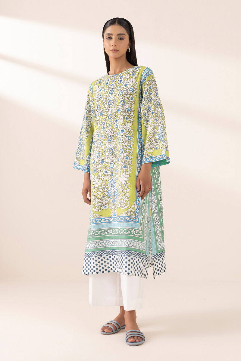 Printed Crosshatch Shirt