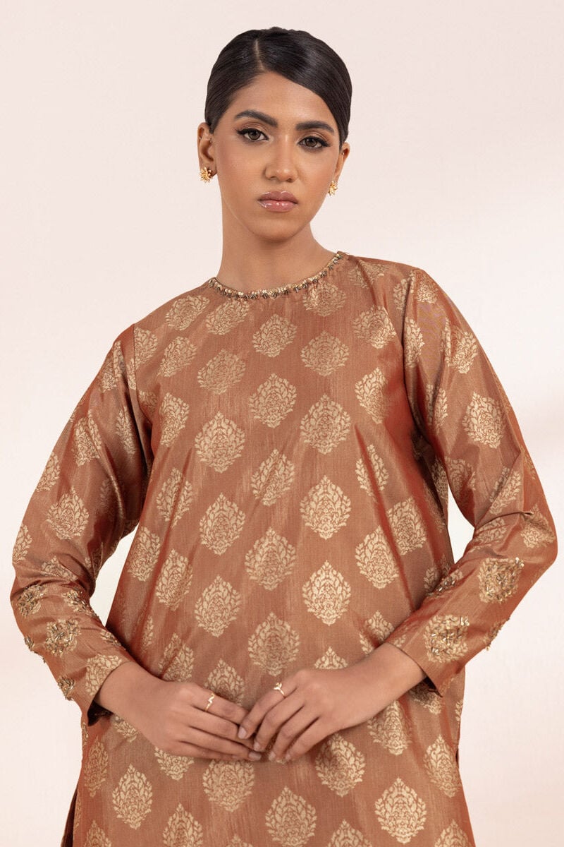 Embellished Jacquard Shirt
