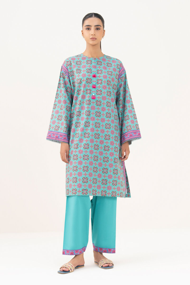 Printed Cambric Shirt