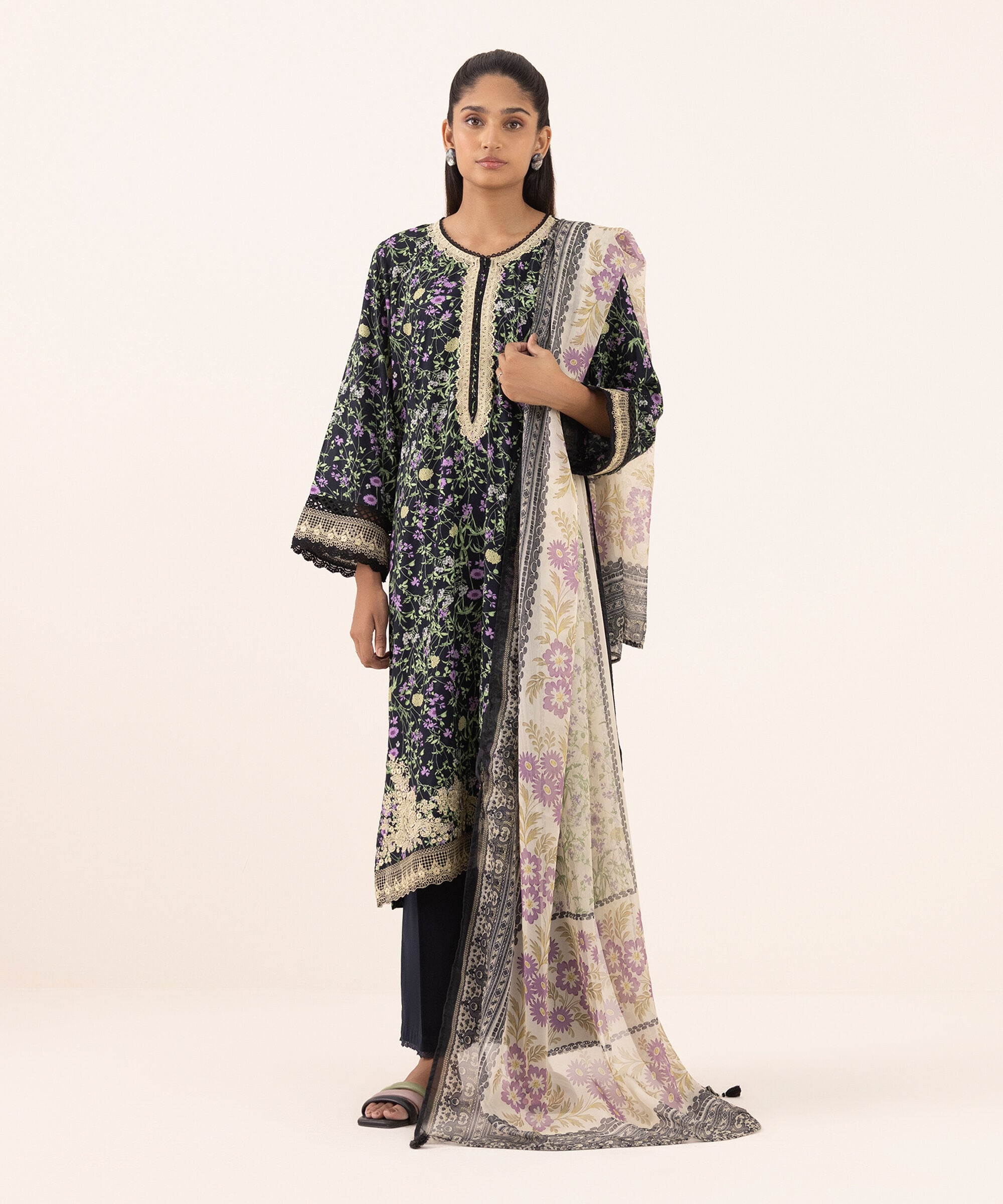 Printed Dupatta DEPRW25V117D