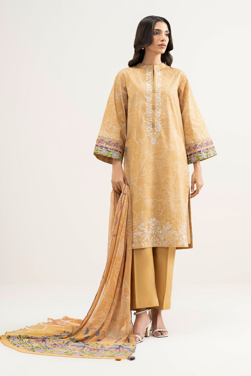 3 Piece - Embroidered Lawn Suit