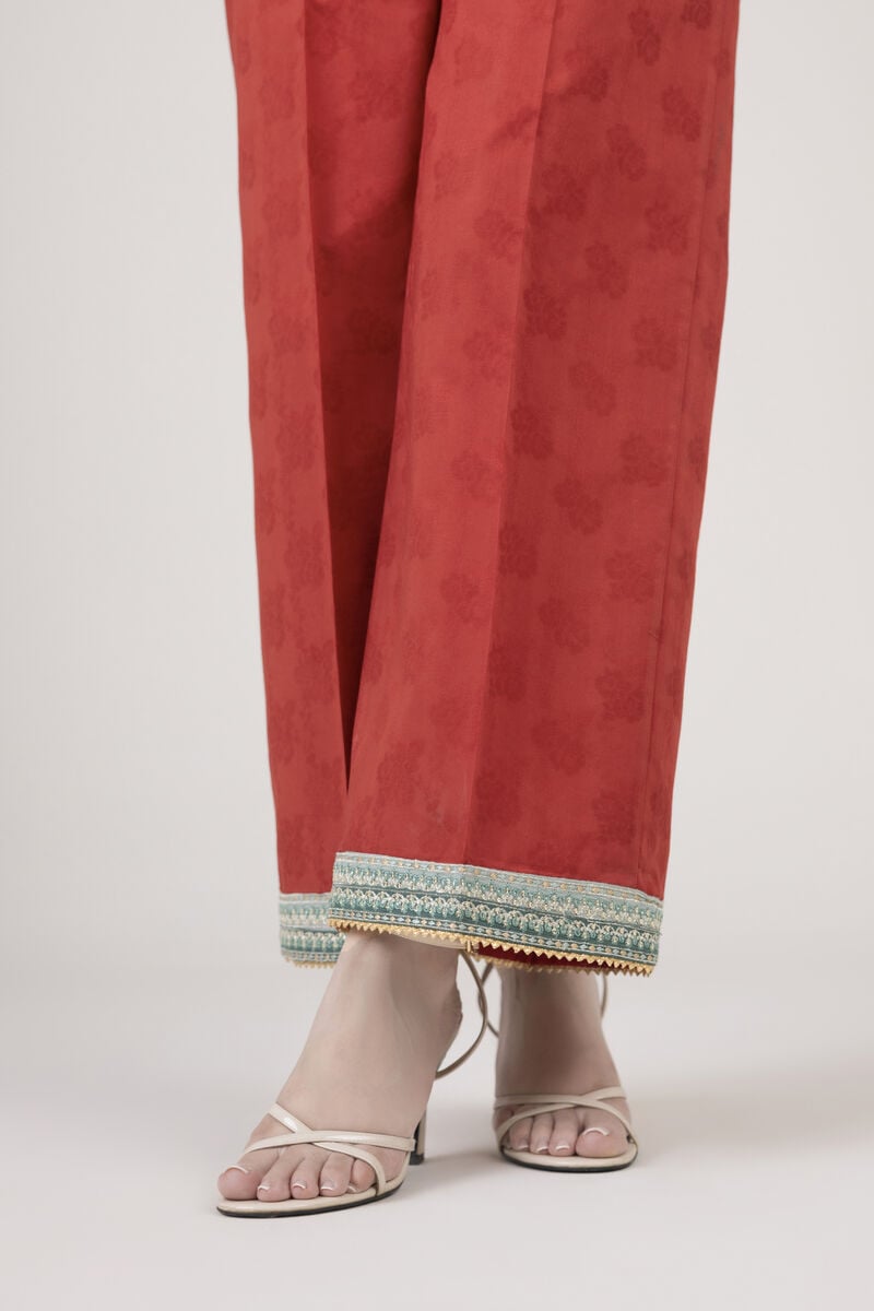 Embroidered Jacquard Culottes