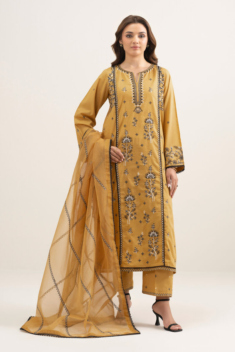 Embroidered Organza Dupatta