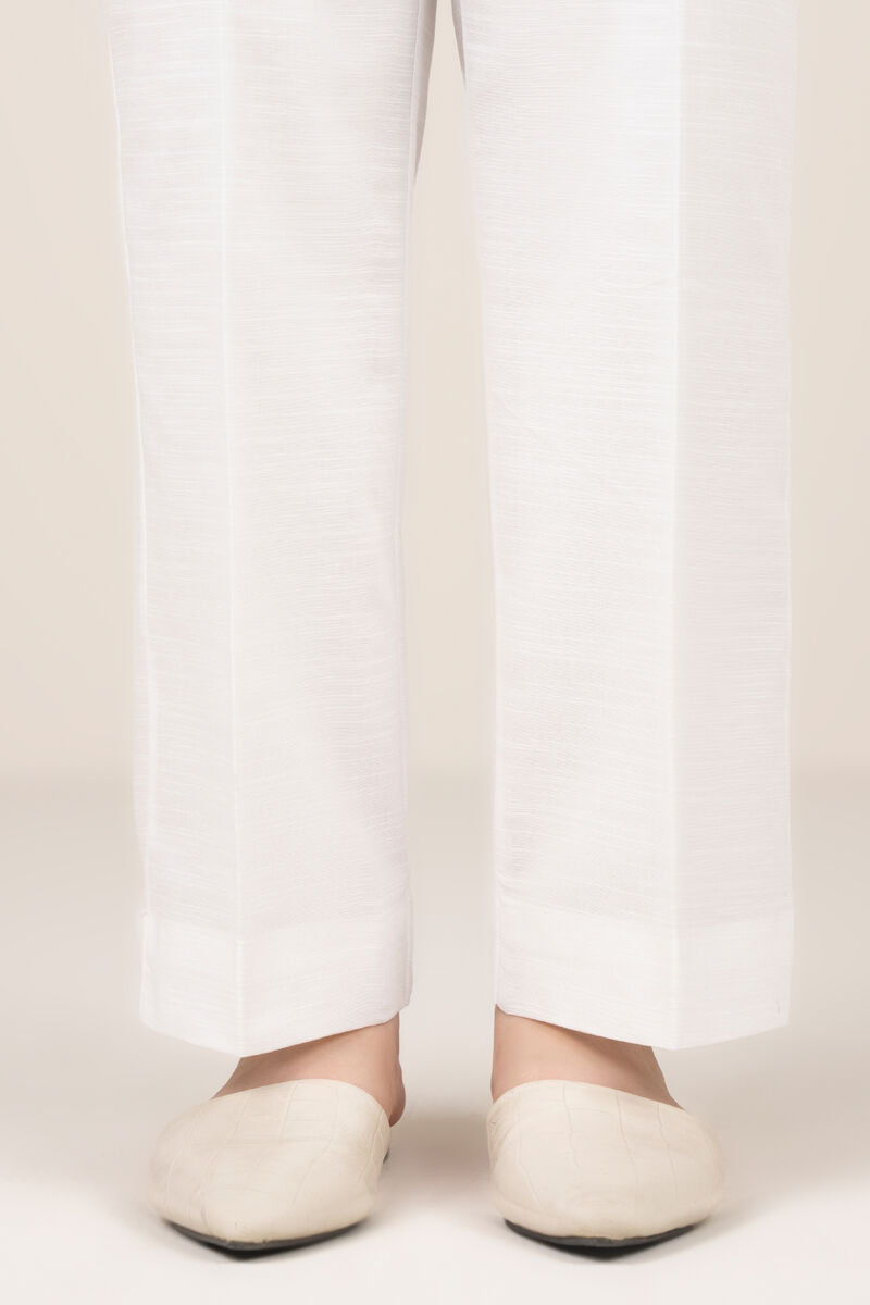 Solid Khaddar Straight Pants