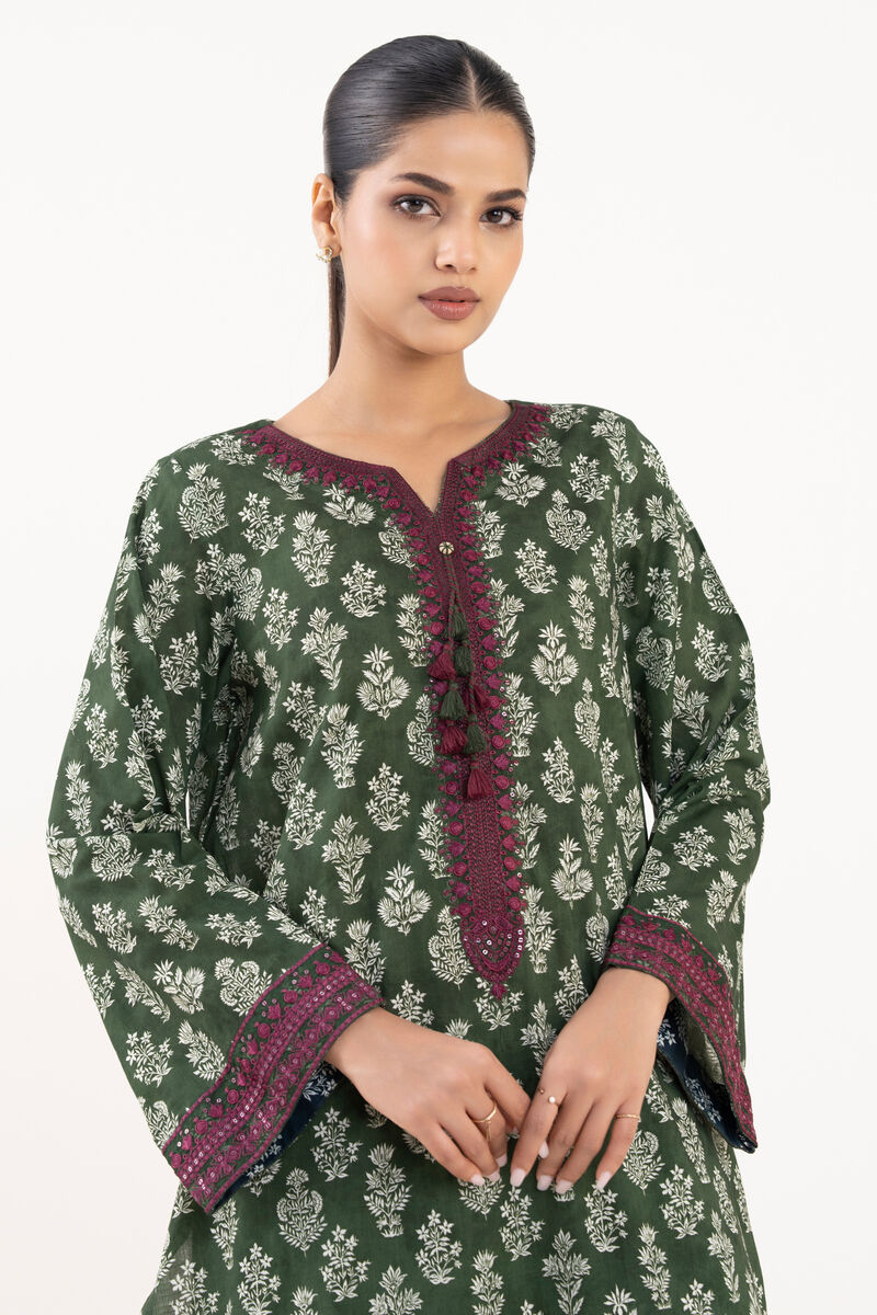 Embroidered Lawn Viscose Shirt