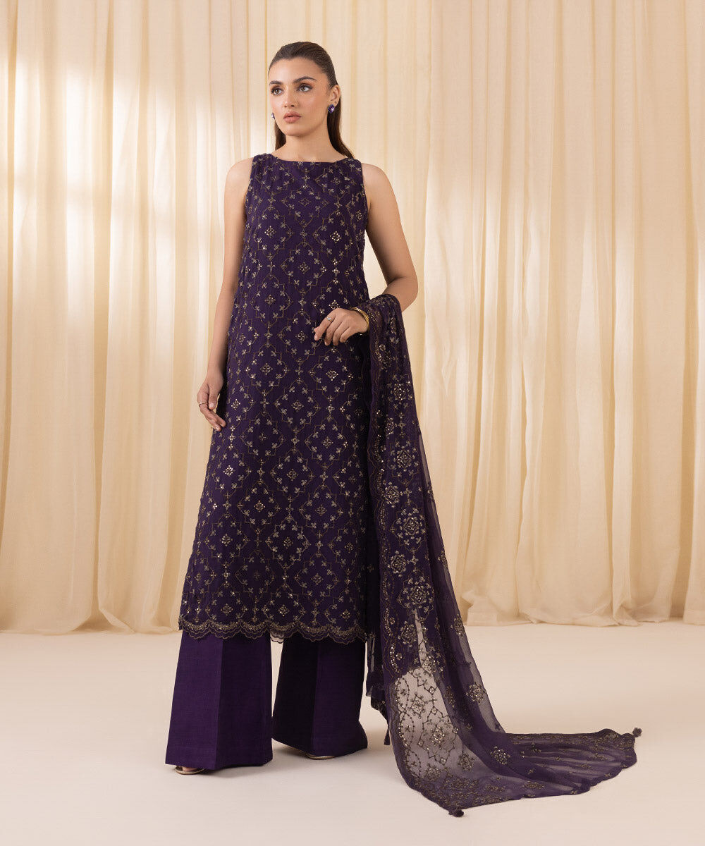 Unstitched 3 PC 00RFLX24V312 Sapphire PK