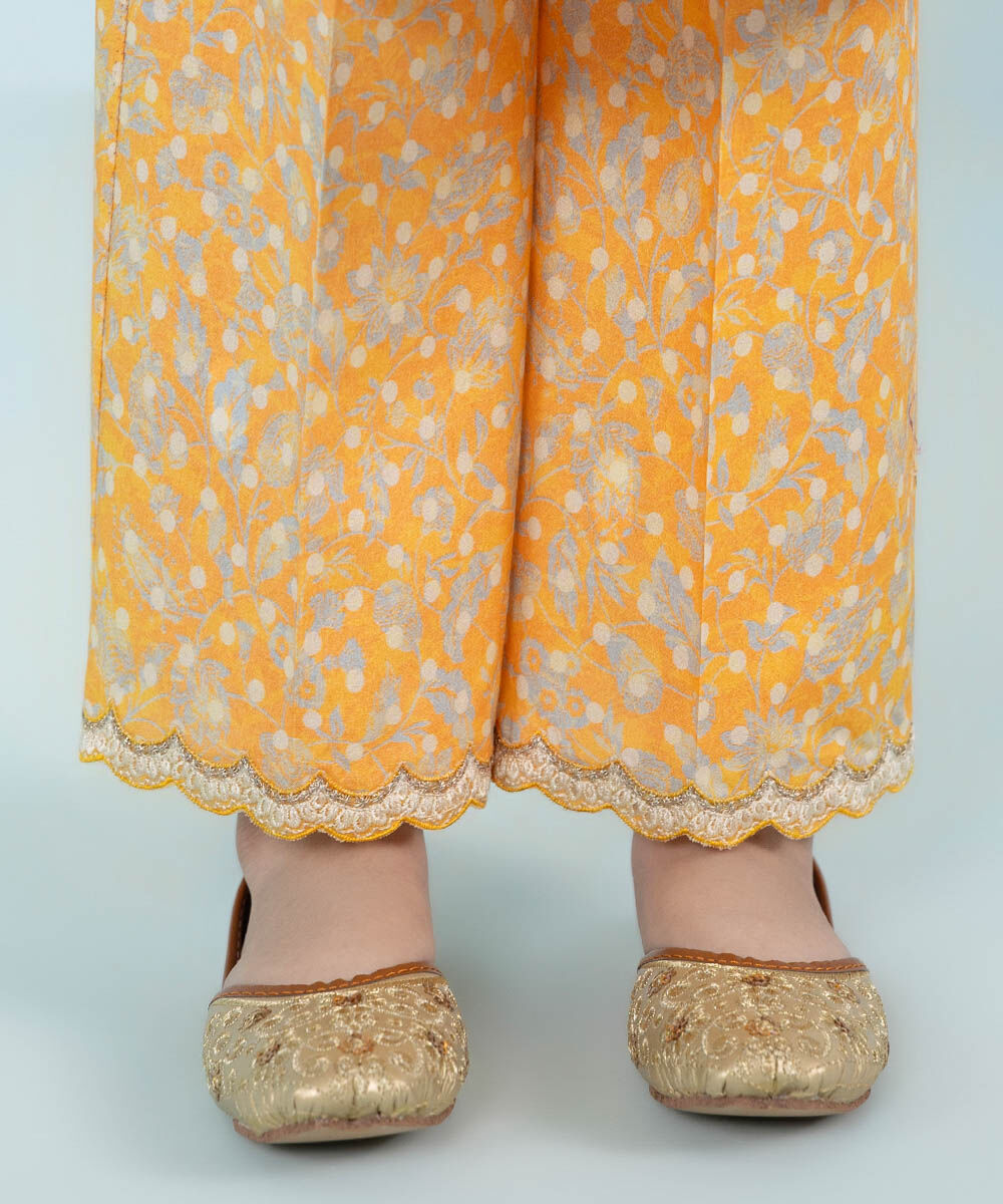 Mommy & Me Girls Two Piece Yellow Suit