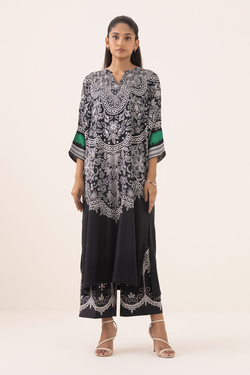 Printed Arabic Lawn Shirt