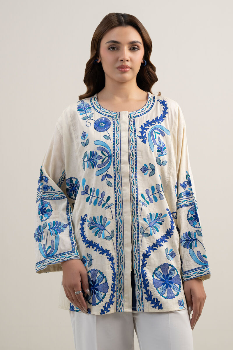 Embroidered Dobby Shirt