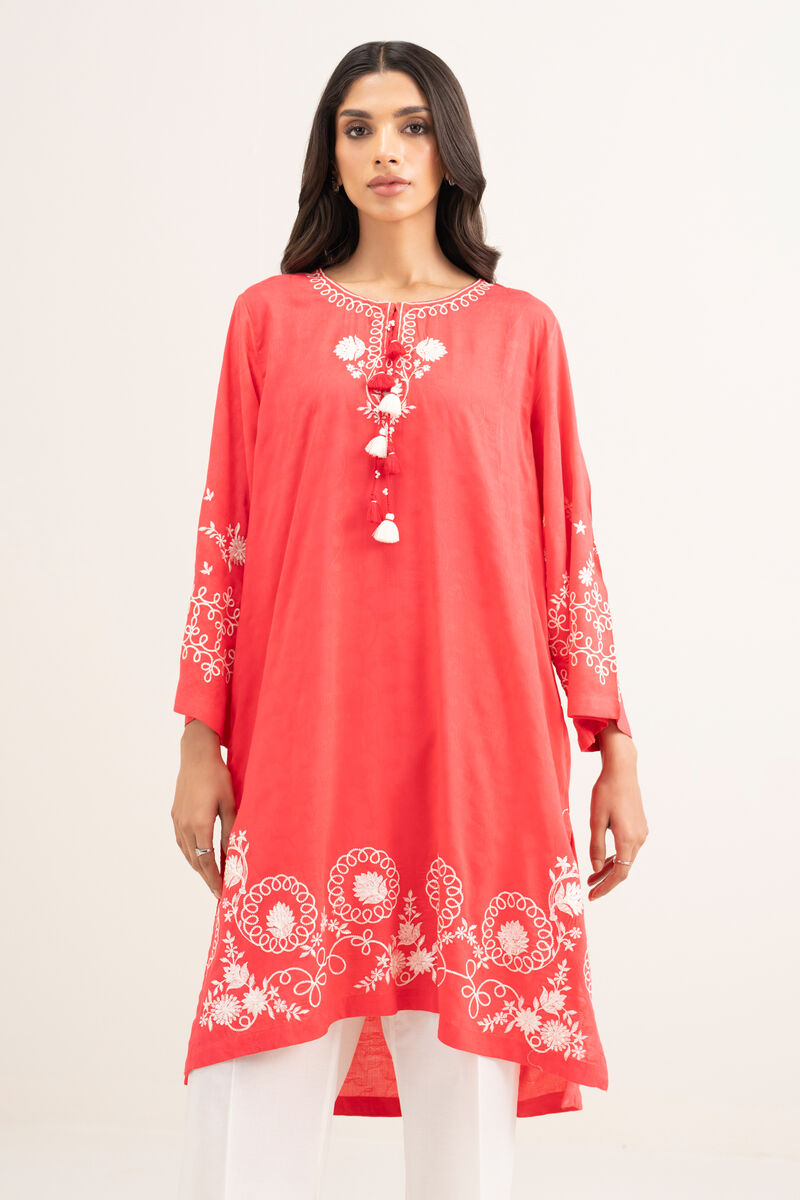 Embroidered Arabic Jacquard Shirt