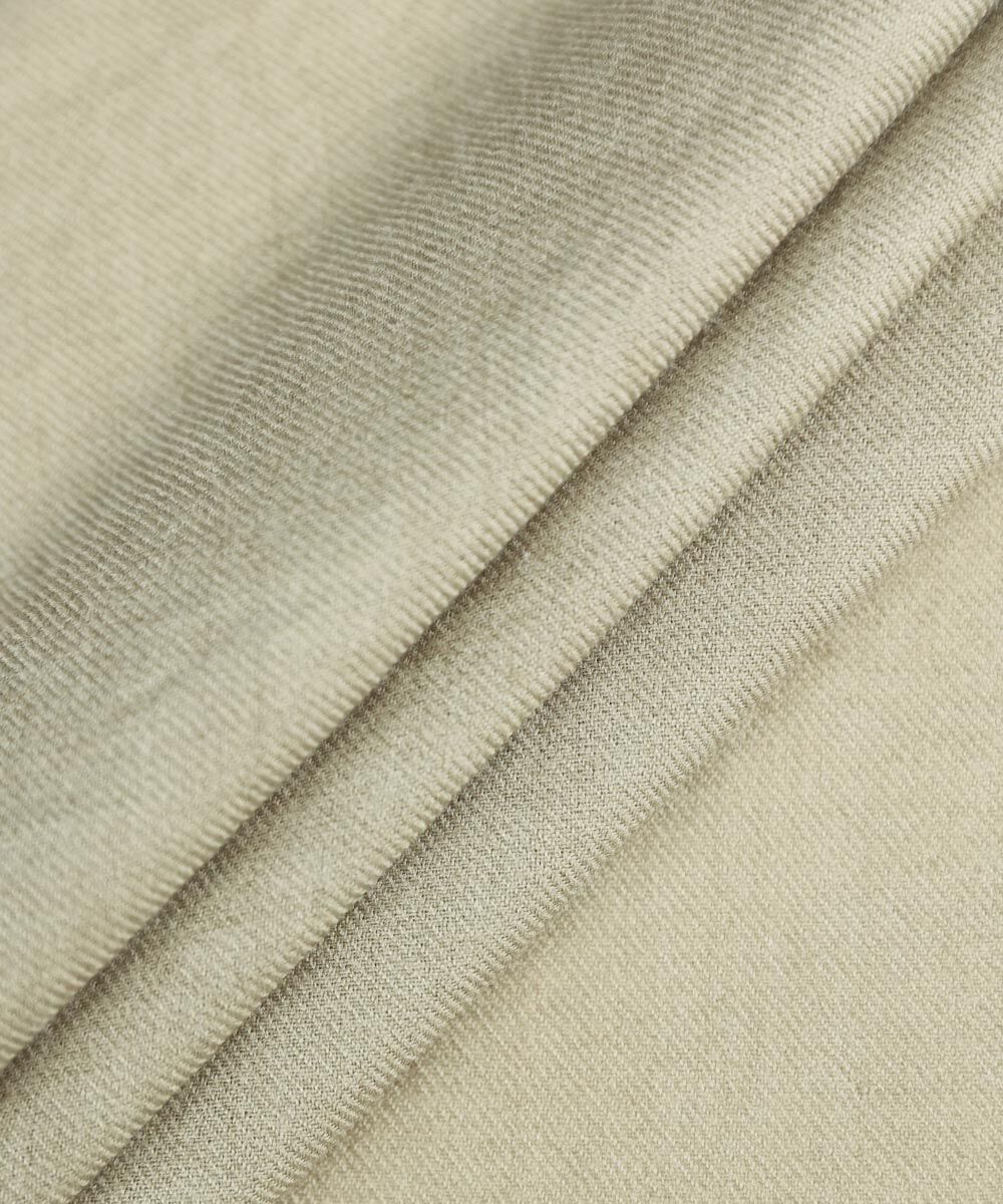 Men's Unstitched Sand Grey Premium Shawl Full Suit Fabric