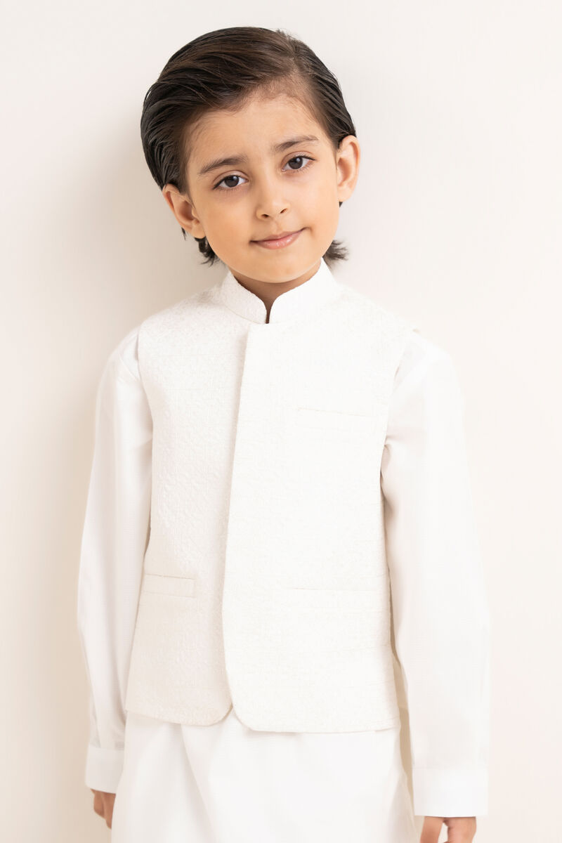 Embroidered Cotton Waistcoat