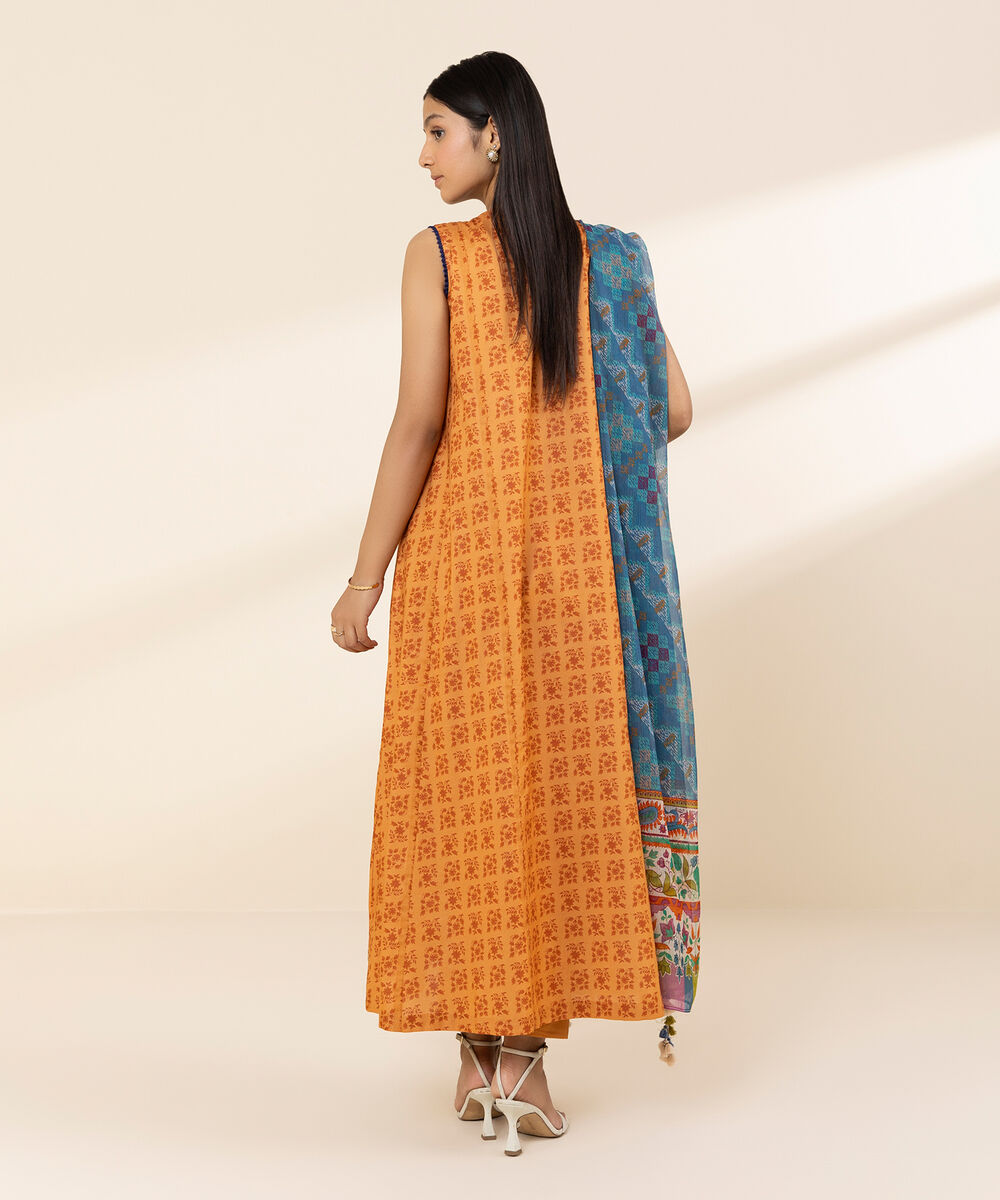 U3PEDY25V517 Unstitched 3 PC U3PEDY25V517