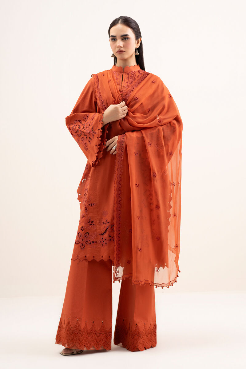 3 Piece - Embroidered Lawn Suit