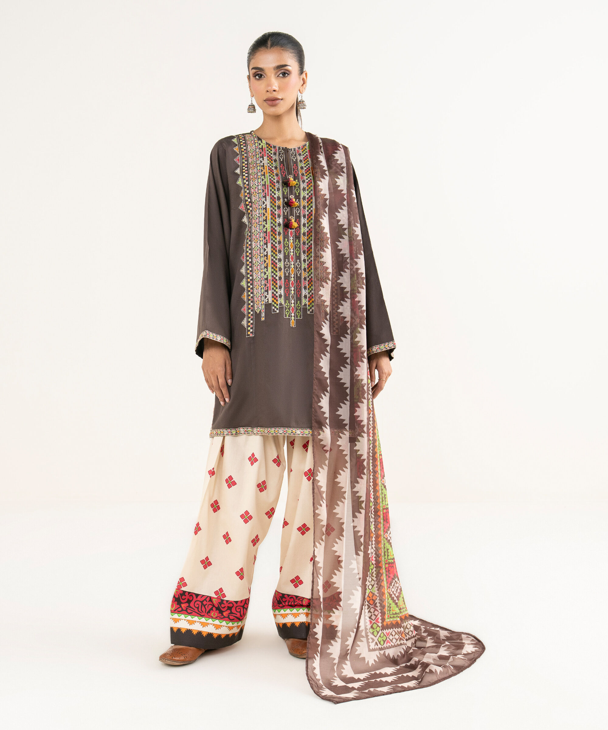 Printed Dupatta 3PPRW25V232D