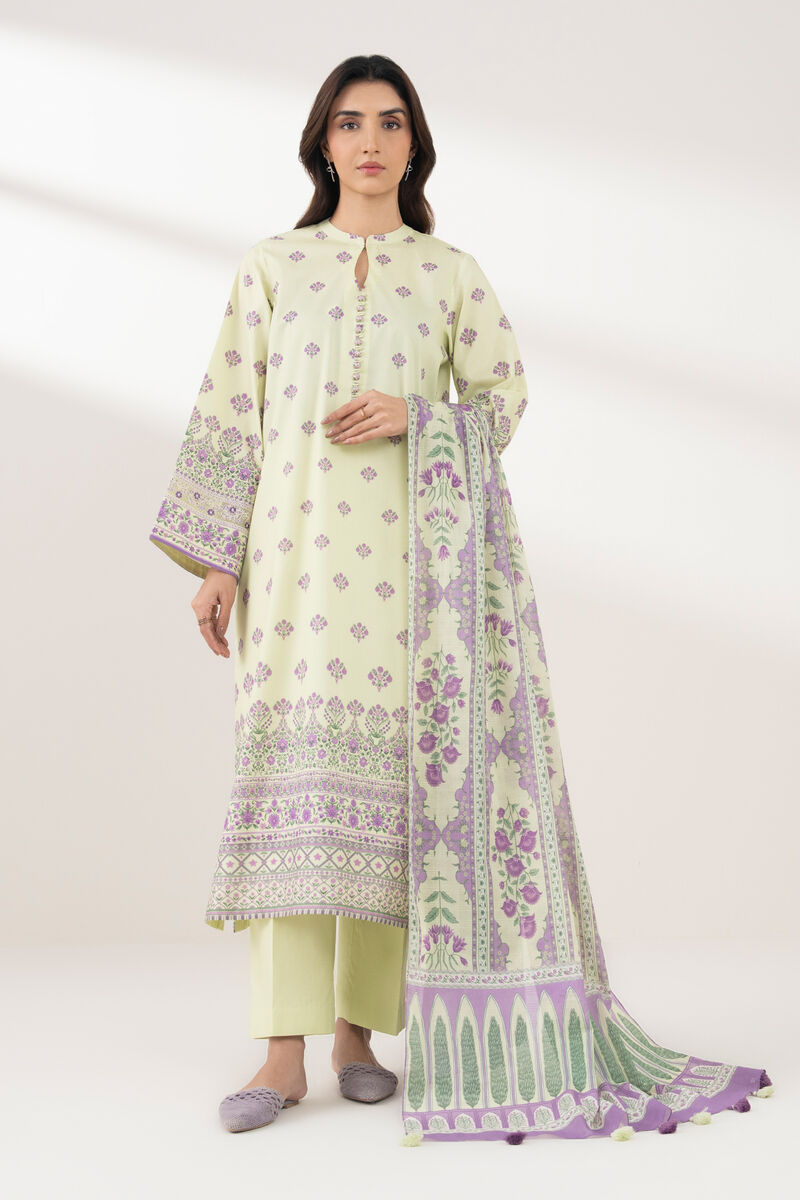 3 Piece - Embroidered Lawn Suit