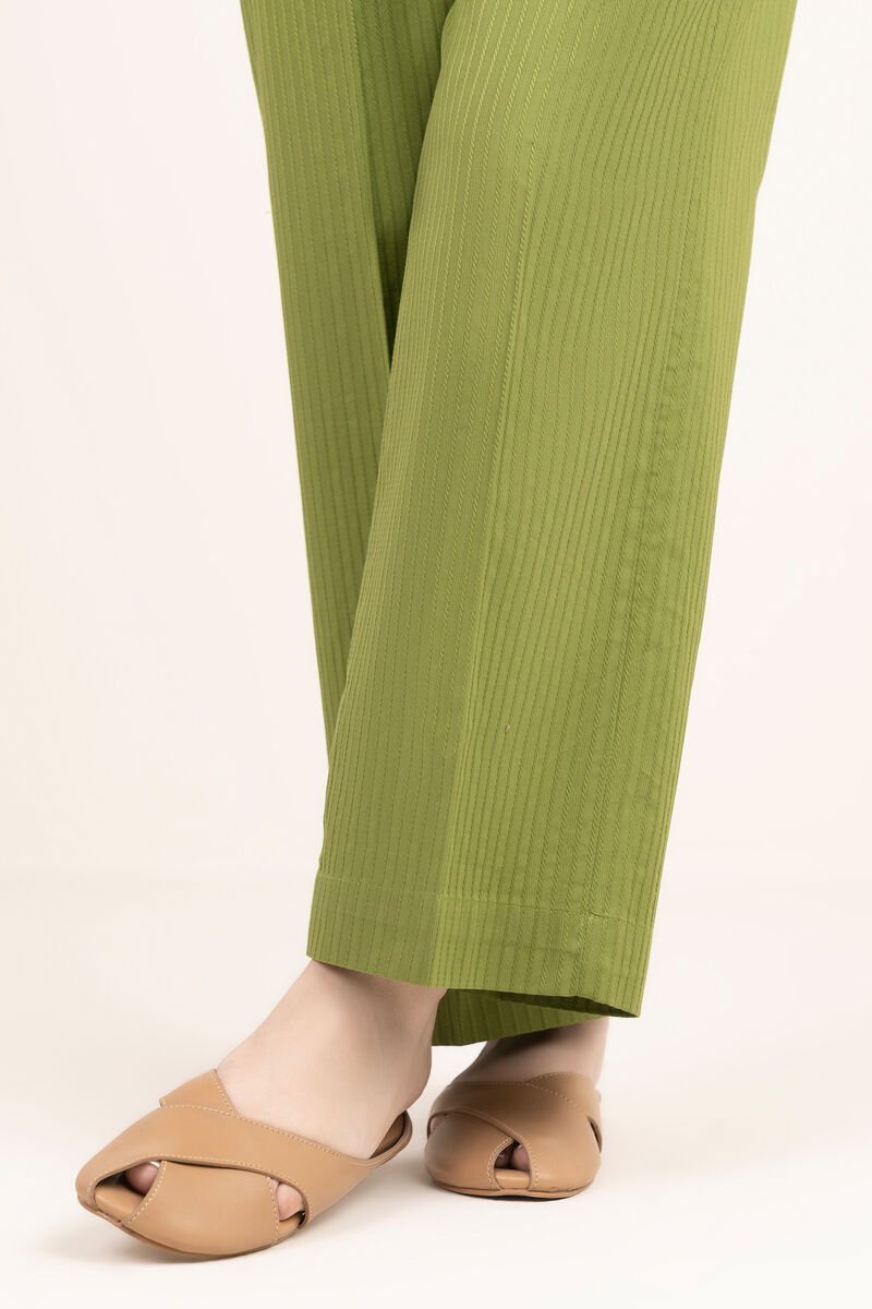 Cotton Straight Pants