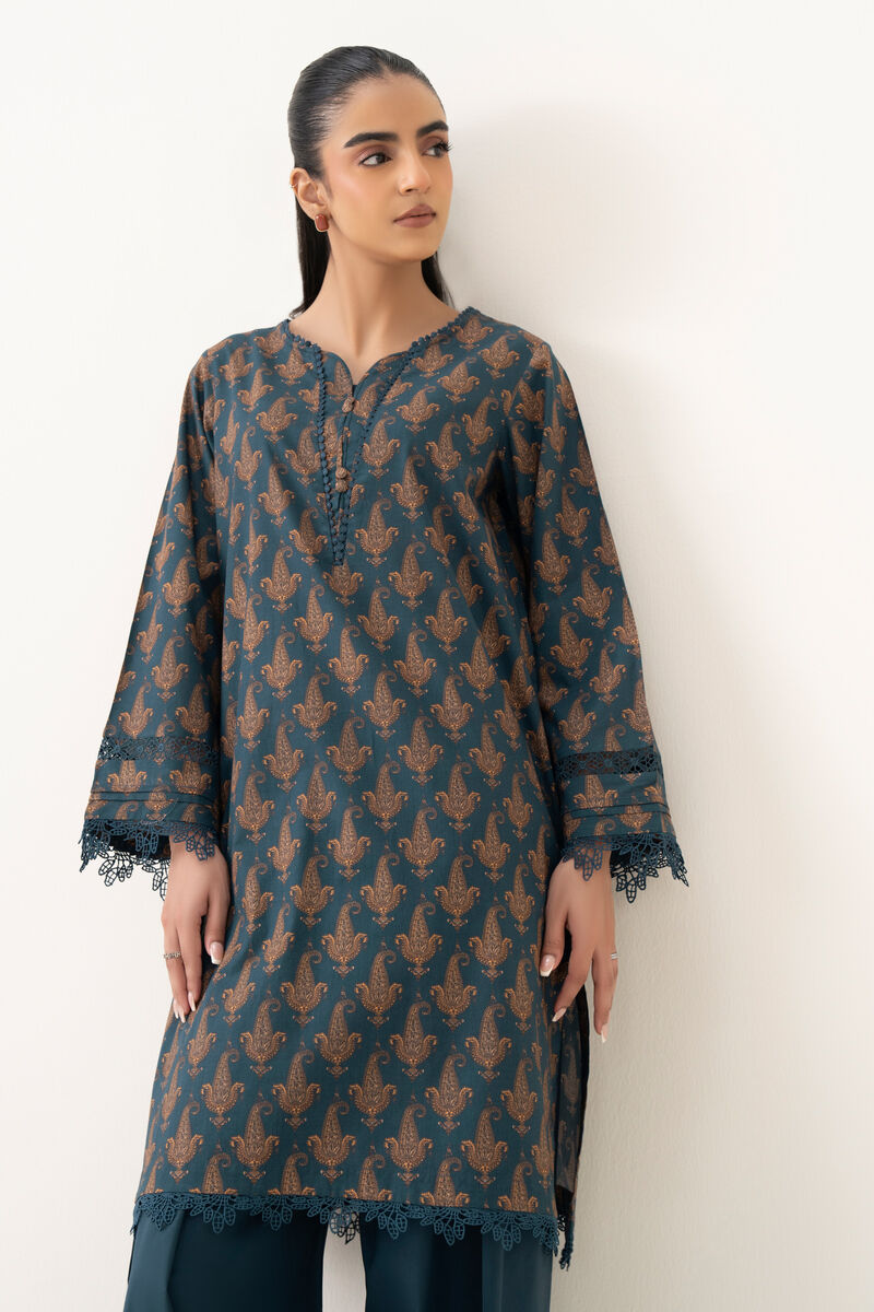 Printed Cambric Shirt