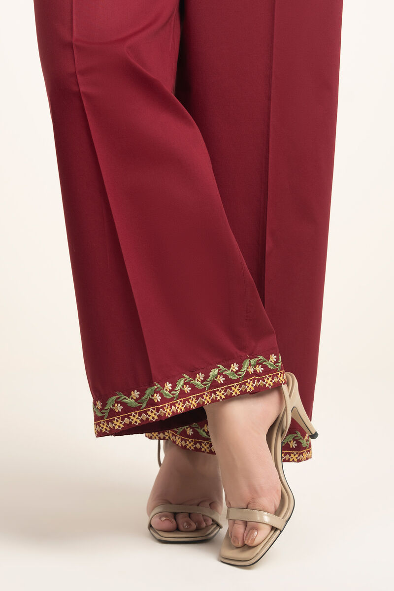 Embroidered Lawn Culottes