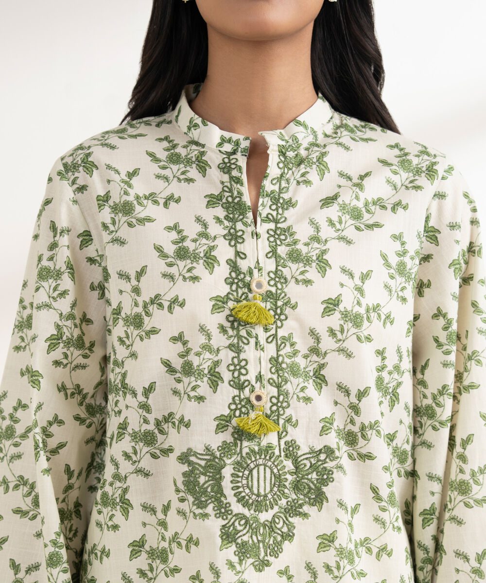 Women's RTW Cross Hatch Embroidered Mint Green 3 Piece Suit