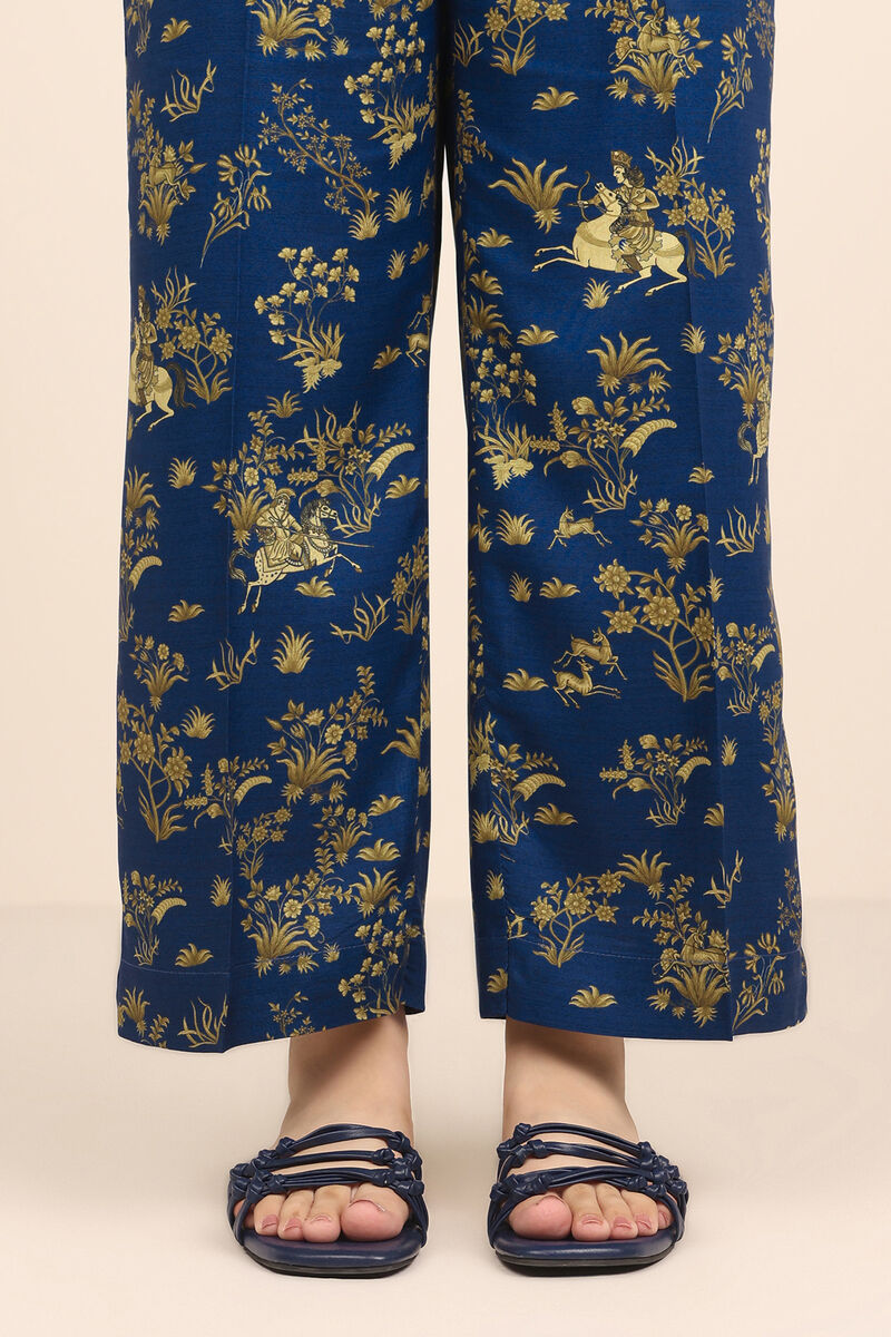 Arabic Lawn Straight Pants