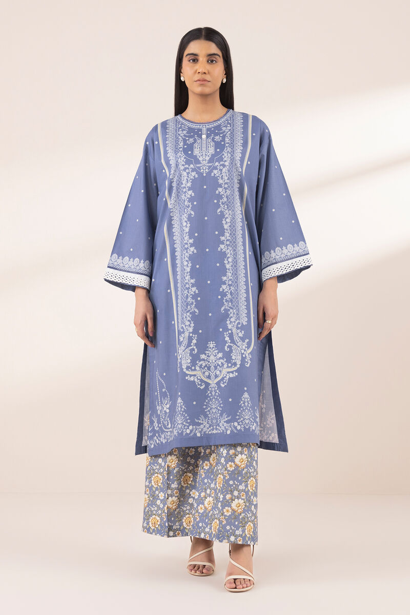 Printed Crosshatch Shirt