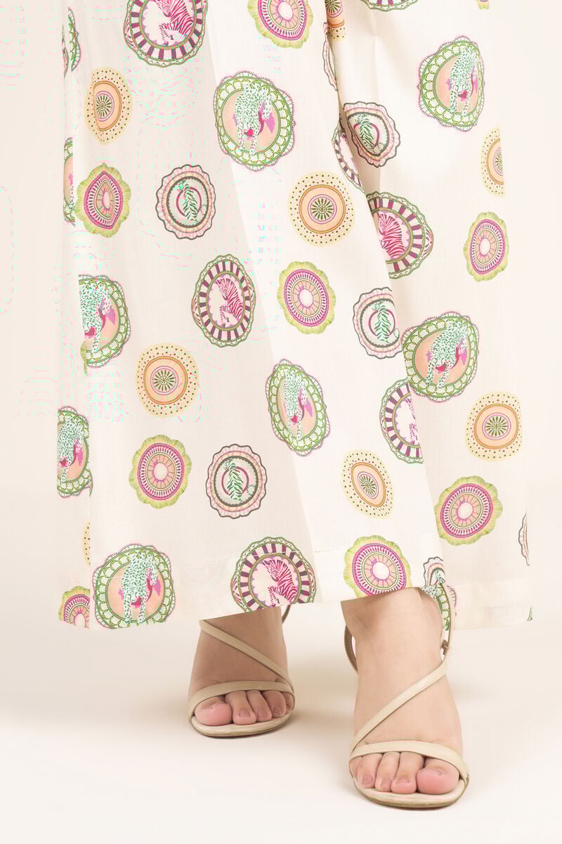 Linen Viscose Flared Pants